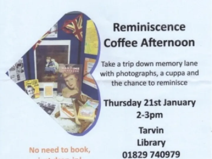 Reminisence at Tarvin Libray