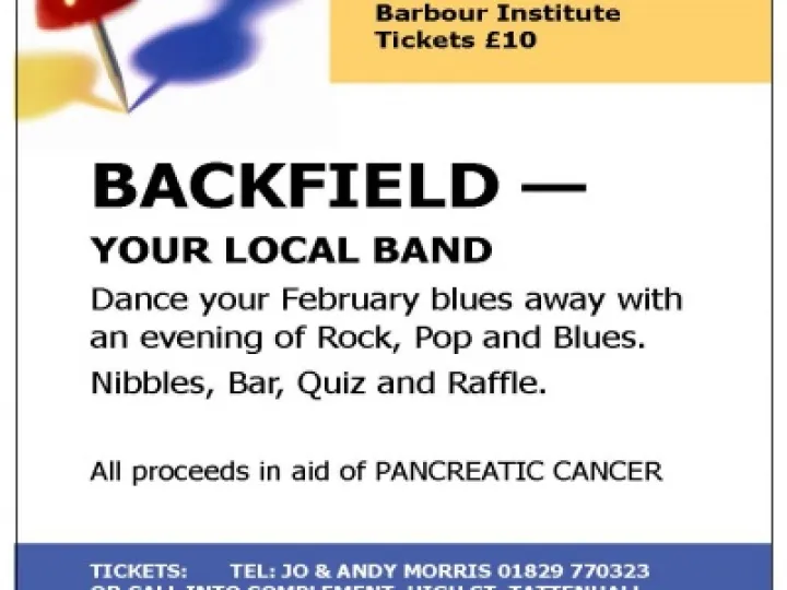 GIG AT BARBOUR &ndash; poster