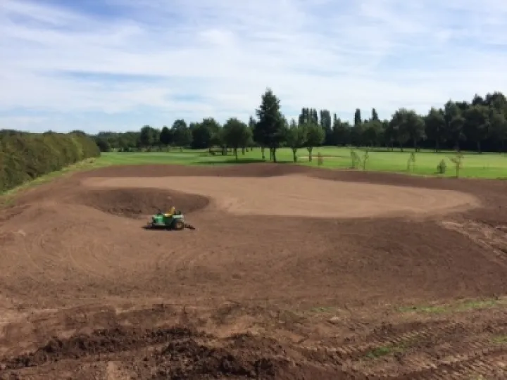Pryors Hayes Golf Club's New 1st Green
