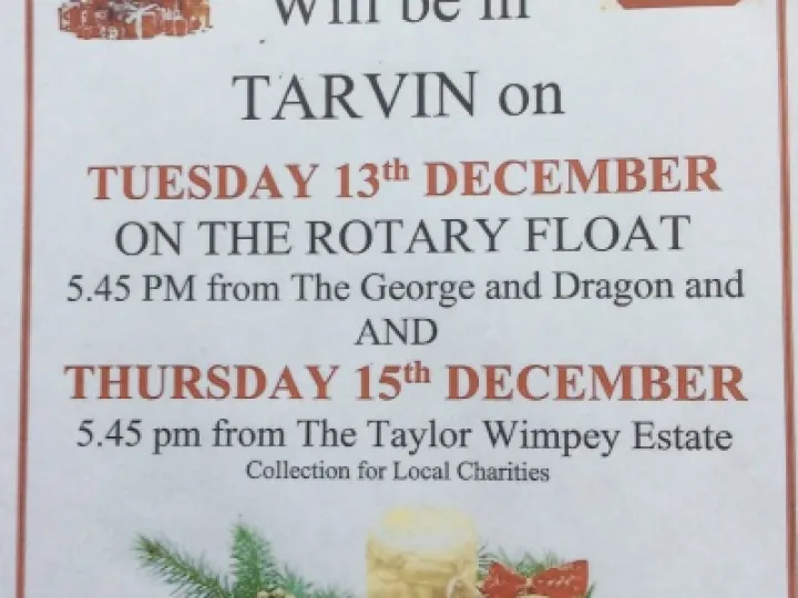 Rotary Christmas Float