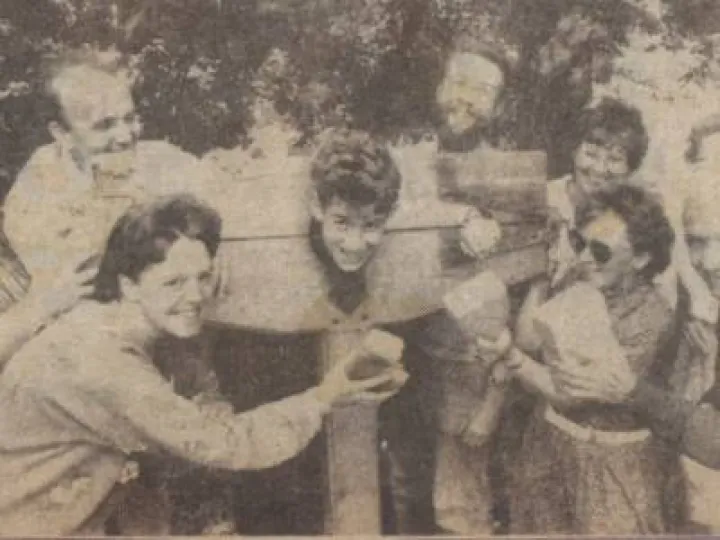 Villagers in Stocks 2