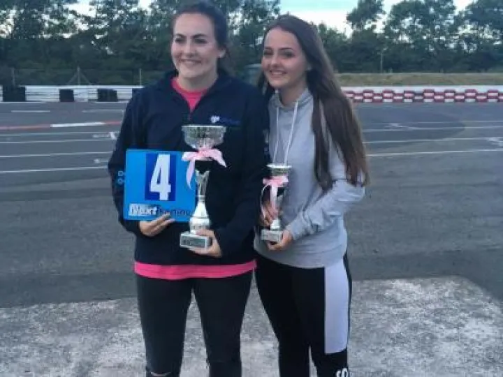 Amy Duke / Katie Pritchard Tarporley school kartin