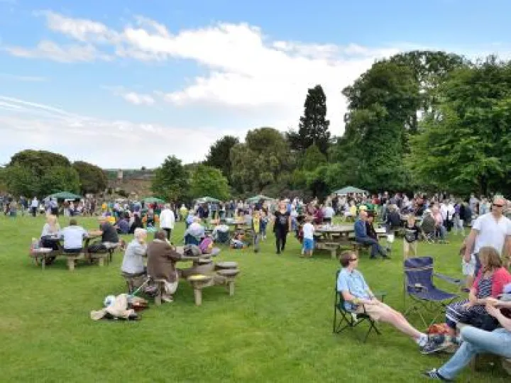 Pentecost Party In The Park – The Gathering of Many People