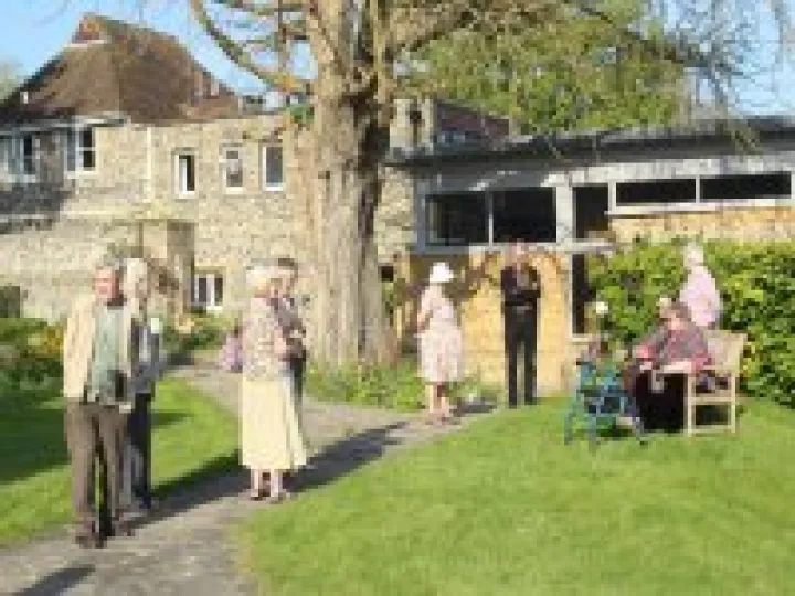 Our Team enjoying Peace with our Hosts