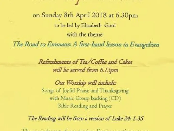 Cafe Style Service &ndash; April 18