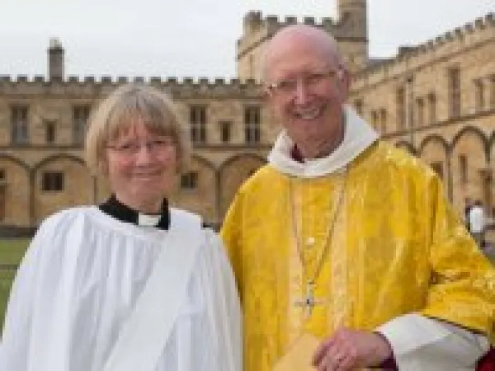 Tricia Mander & Bishop John