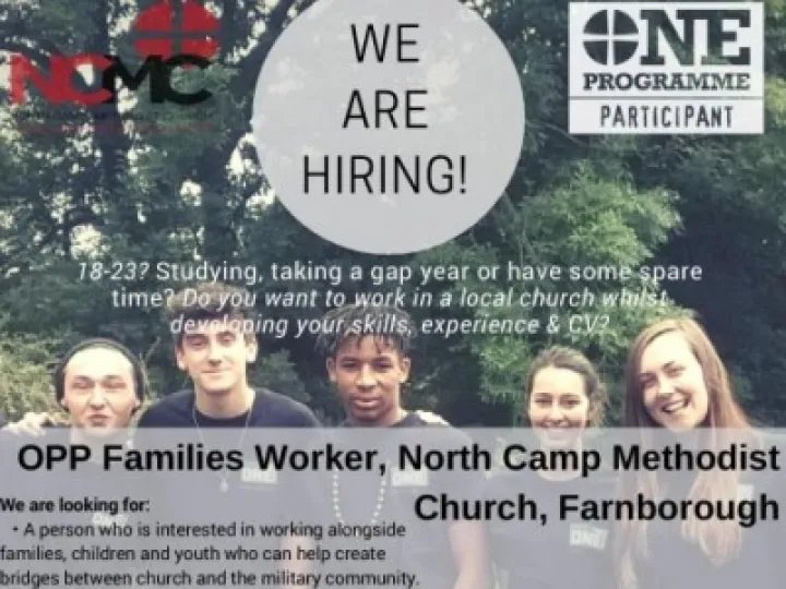 North Camp Methodist Church  Farnborough &ndash; One Programme Post available-page-001
