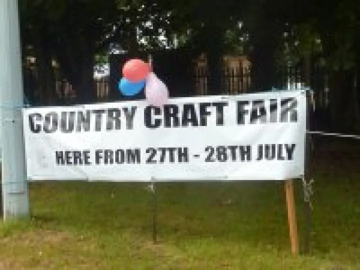 Country Craft Fair Banner at The Emporium