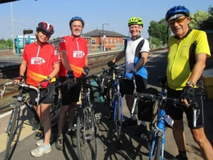 Christian Aid bike ride