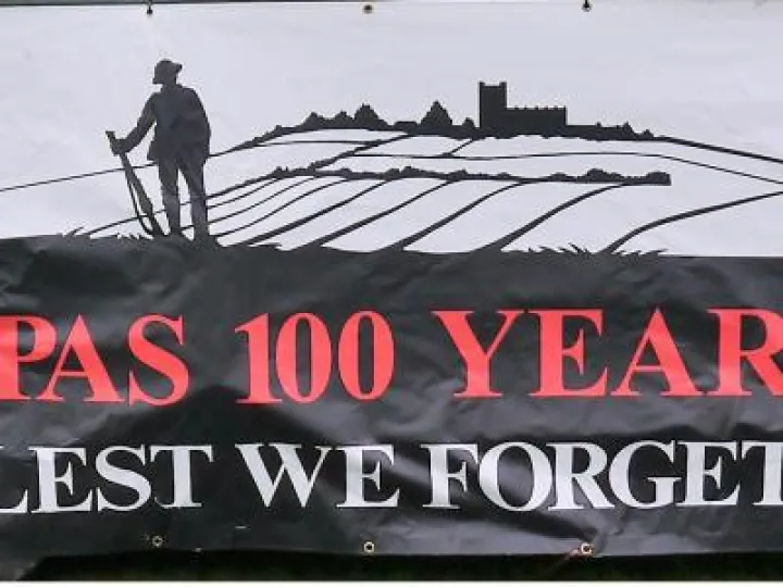 Malpas Lest We Forget Banner