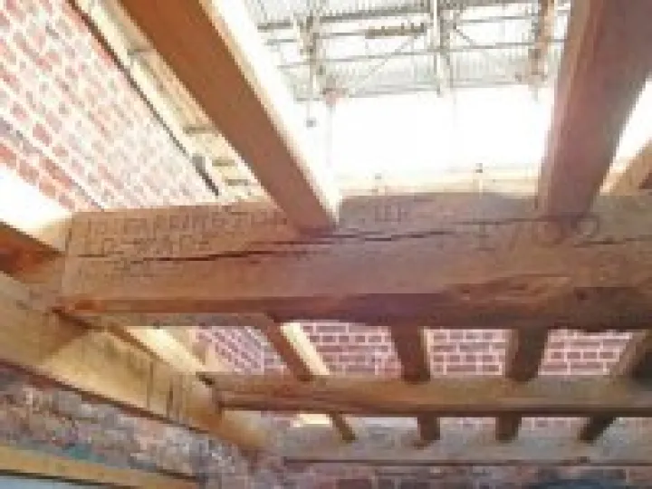 Church tower repairs 2006