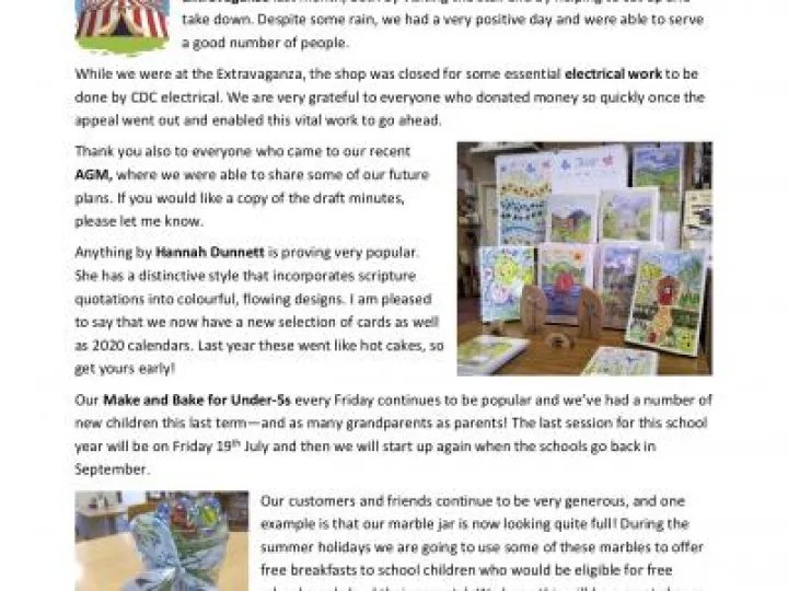 Friends Newsletter July 2019