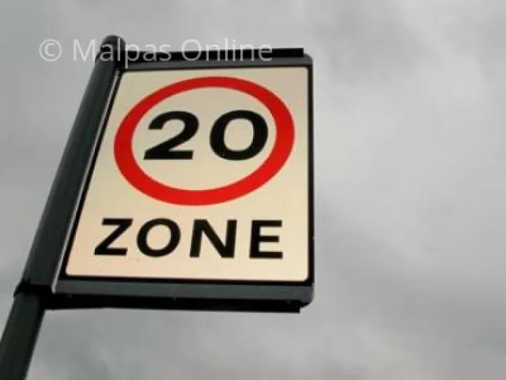 Image: 20 mph zone