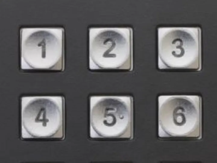 allegion Image 1 RC04 Keypad Front View No Cable