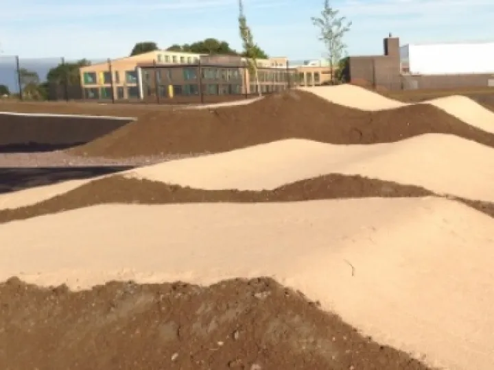 Telford BMX Track rollers