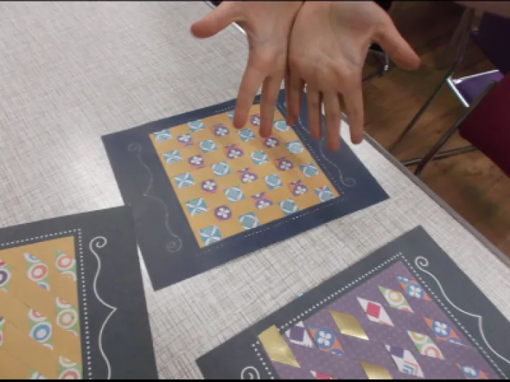 2019 January paper weaving craft