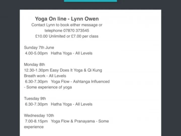 Yoga at The Studio