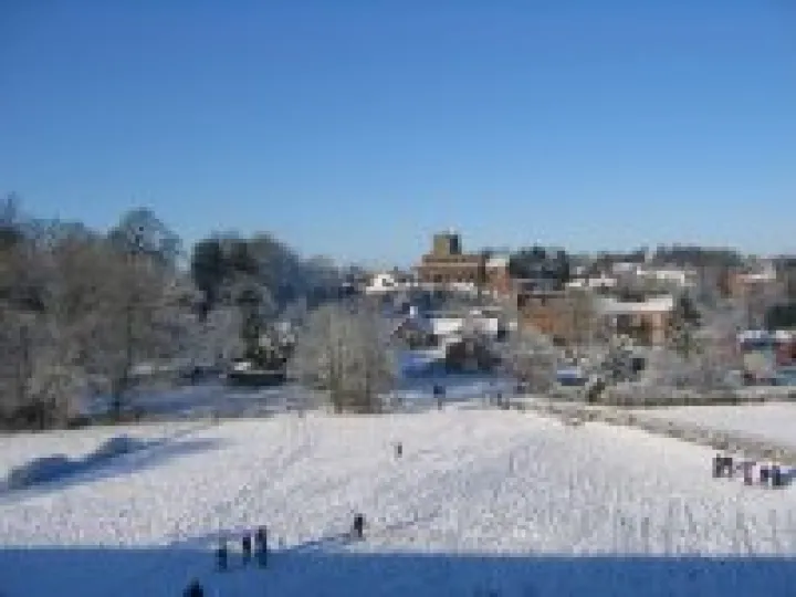 Audlem from Holmes Bank