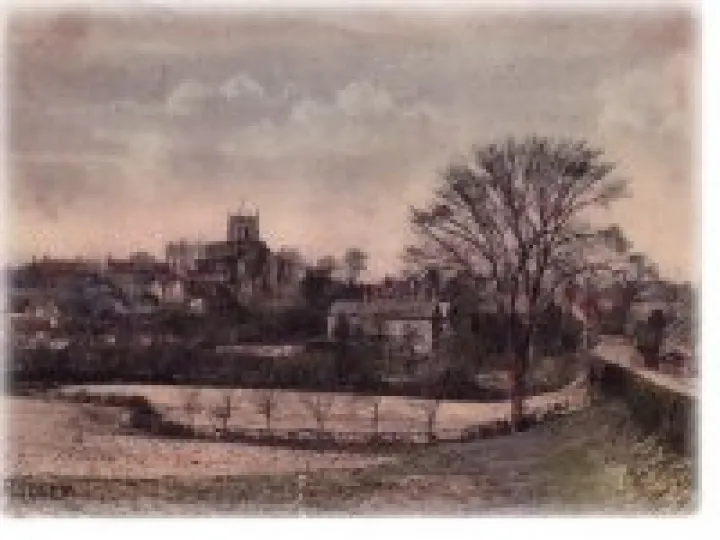 Church – Distant view from Newcastle Road.