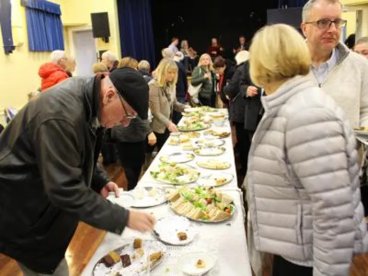 Tasty Fayre at the opening!