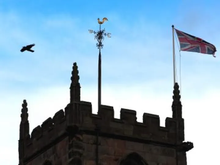 stjames top of tower