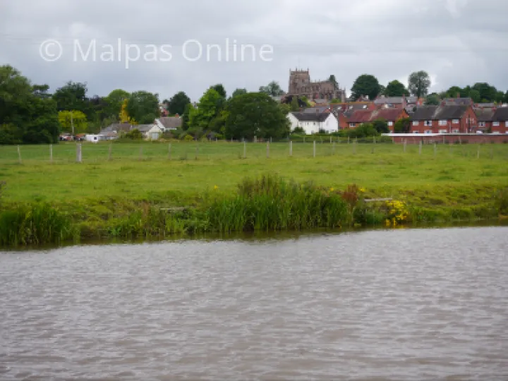 Malpas from the Good Moors