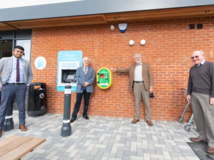 Ofiicial Opening of Co-op Defibrillator