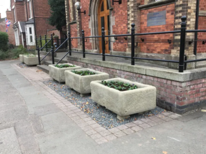 Front Planters