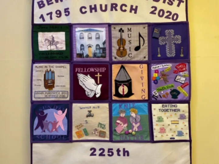 bewdley methodist church, remembrance, poppies