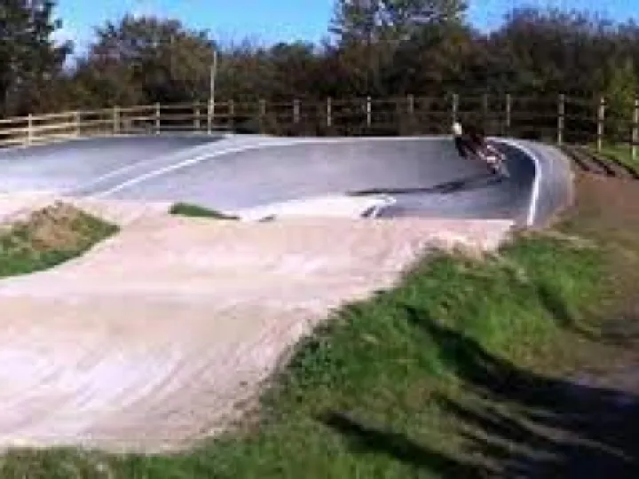 Cleethorpes pump track practice run