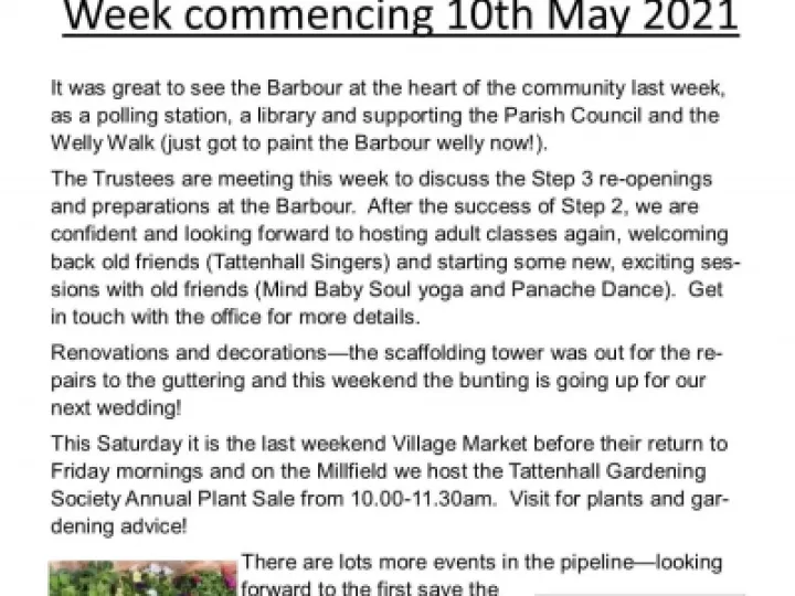 Barbour Newsletter 2