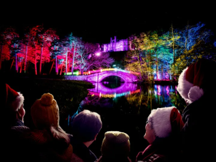 Christmas Light Trail