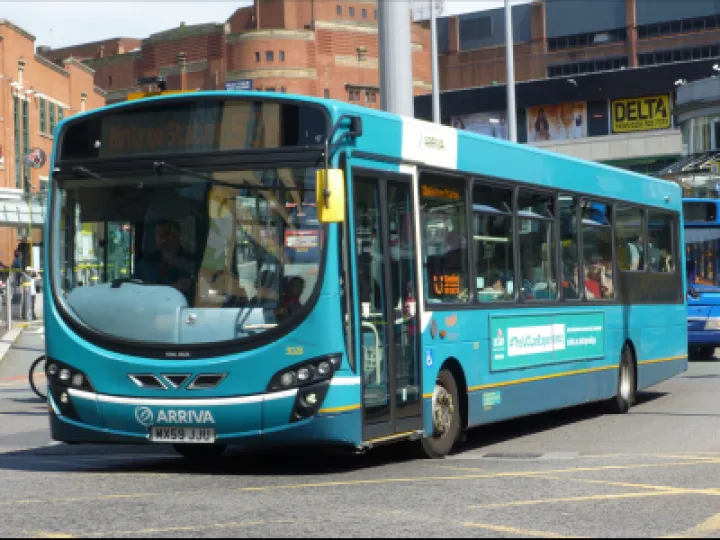 Arriva Bus Cheshire west and chester bus