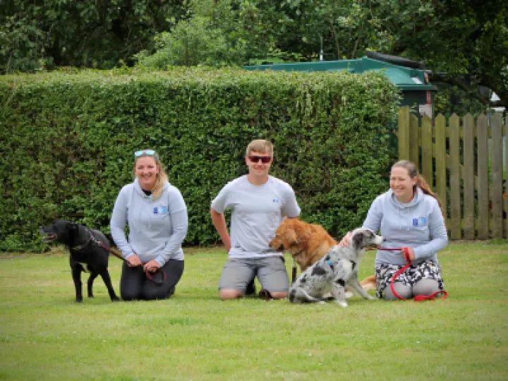 Katie Dan and Amanda