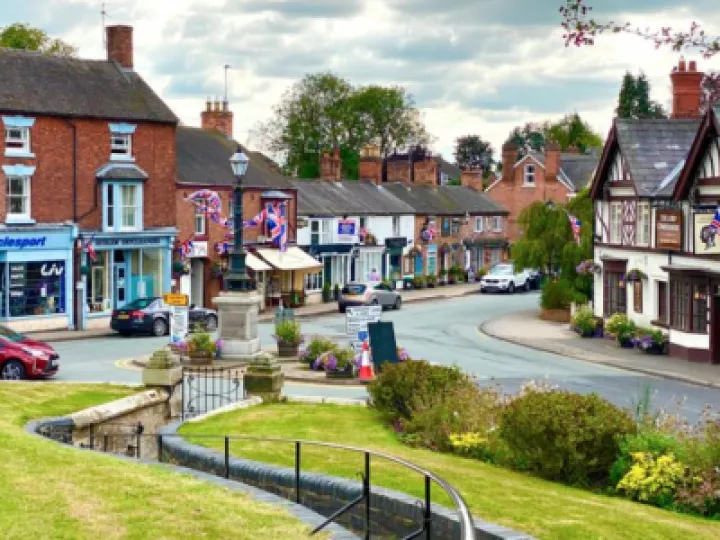 Audlem from the Church