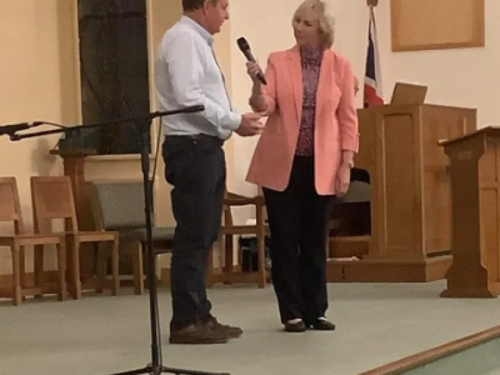 Pam Rhodes Event ---