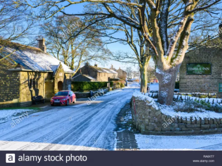 snow at timble