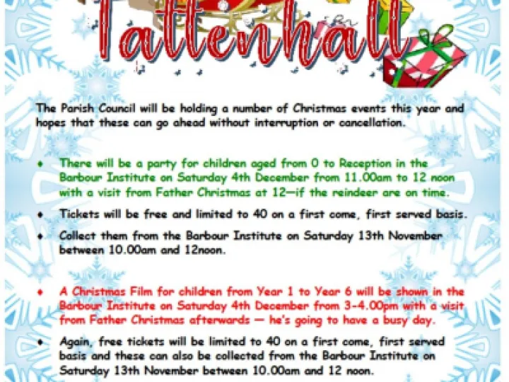 Christmas in Tattenhall