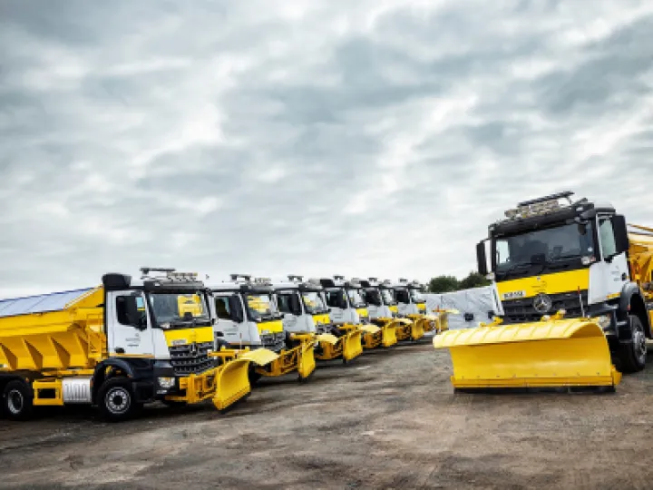 Cheshire East gritters