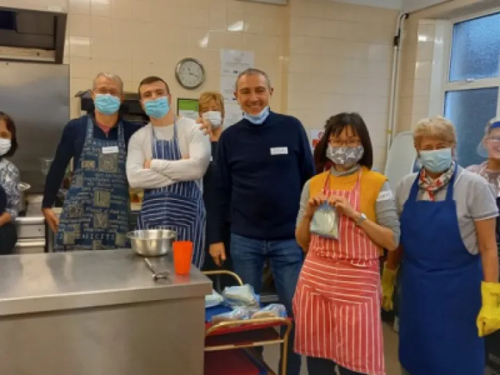 Trinity Xmas meal Volunteers