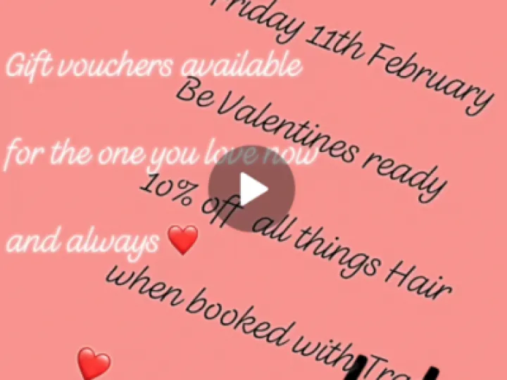 Braids valentine Advert