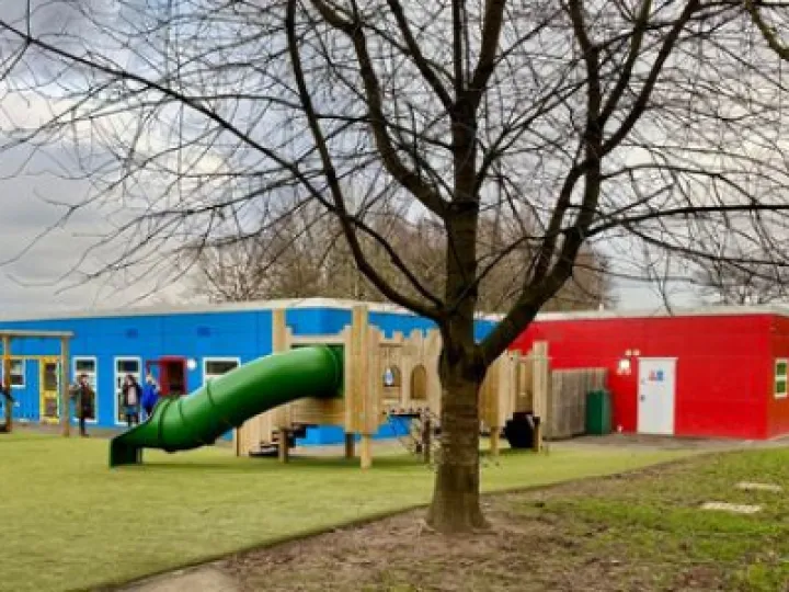 Infants play area at Tarvin Primary School