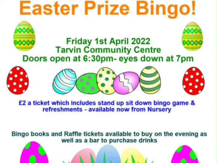 Easter Bingo Poster