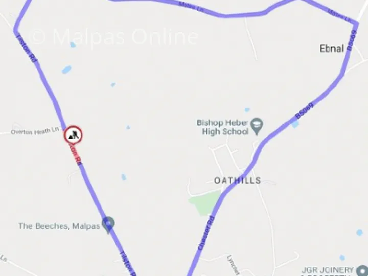 Tilston Road April 2022