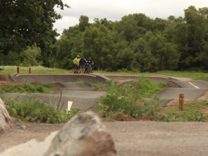 Goldsworth Park pump track 11