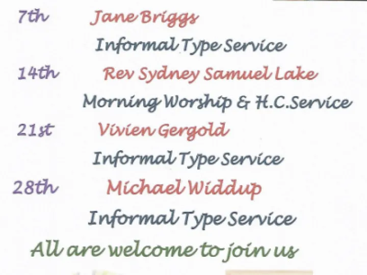 Services in August 2022