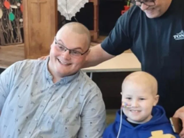 Bens Head Shave final look