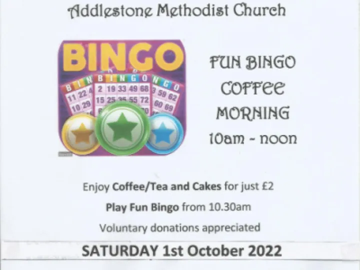 1st October Fun Bingo