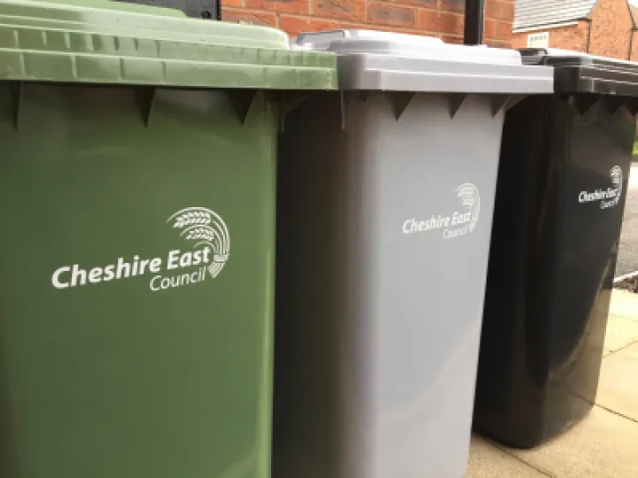 Row Of Bins