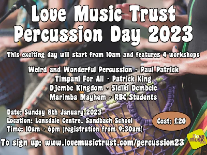 Percussion Flyer